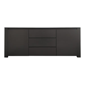 Μπουφές Kalya  σε ανθρακί απόχρωση 220x49x89.5εκ - Pakobazaar