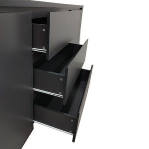 Μπουφές Kalya  σε ανθρακί απόχρωση 220x49x89.5εκ - Pakobazaar