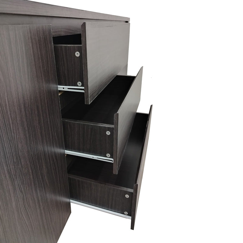 Μπουφές Kalya  σε wenge απόχρωση 220x49x89.5εκ - Pakobazaar