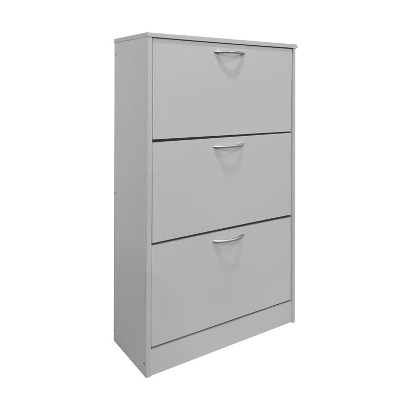 Παπουτσοθήκη Savaz  σε λευκή απόχρωση 60x24x114εκ - Pakobazaar