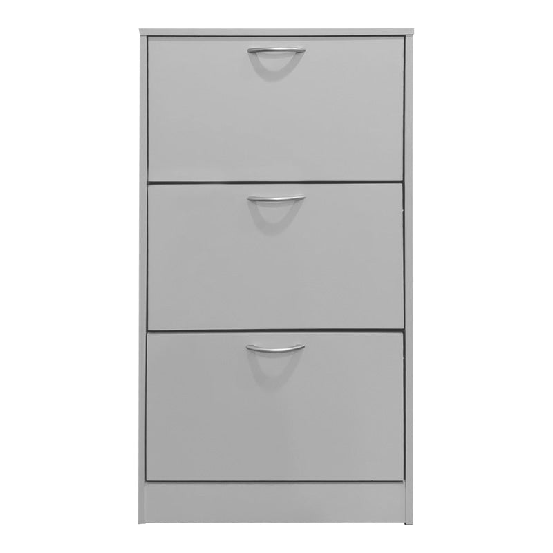 Παπουτσοθήκη Savaz  σε λευκή απόχρωση 60x24x114εκ - Pakobazaar