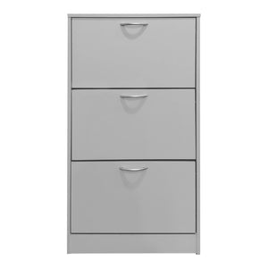 Παπουτσοθήκη Savaz  σε λευκή απόχρωση 60x24x114εκ - Pakobazaar