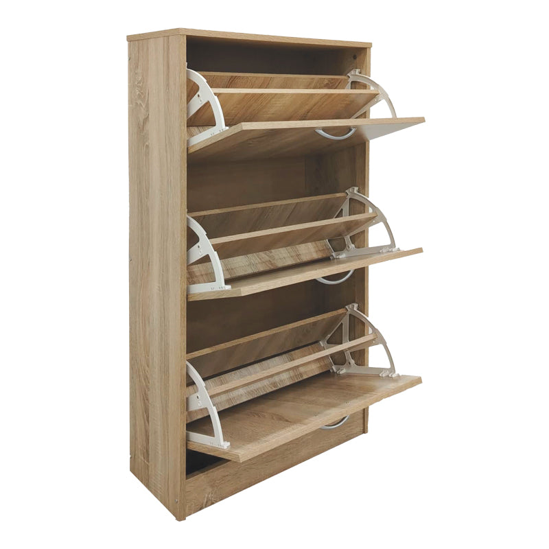 Παπουτσοθήκη Savaz  σε sonoma απόχρωση 60x24x114εκ - Pakobazaar