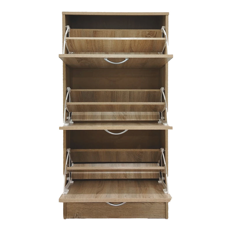 Παπουτσοθήκη Savaz  σε sonoma απόχρωση 60x24x114εκ - Pakobazaar