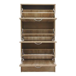 Παπουτσοθήκη Savaz  σε sonoma απόχρωση 60x24x114εκ - Pakobazaar
