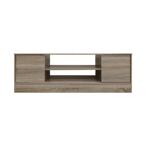 Έπιπλο τηλεόρασης Sasa  σε sonoma απόχρωση 120x35x41.5εκ - Pakobazaar