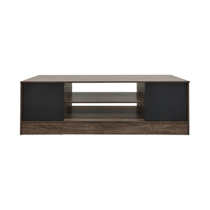 Έπιπλο τηλεόρασης Sasa  σε oak-ανθρακί απόχρωση 120x35x41.5εκ