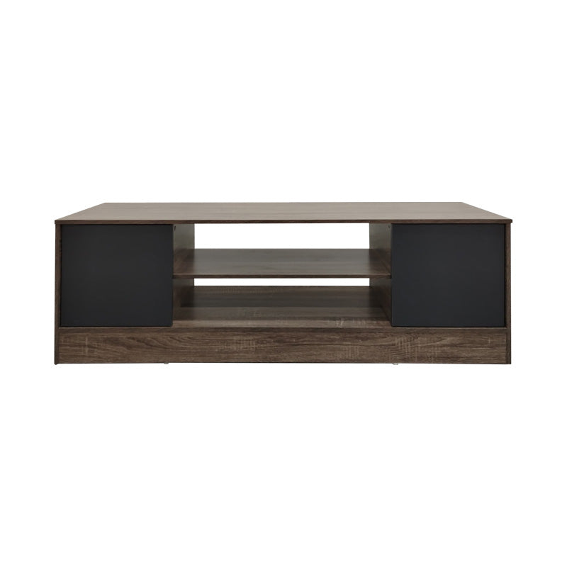 Έπιπλο τηλεόρασης Sasa  σε oak-ανθρακί απόχρωση 120x35x41.5εκ