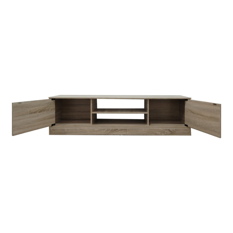 Έπιπλο τηλεόρασης Sasa  σε sonoma απόχρωση 150x35x41.5εκ - Pakobazaar