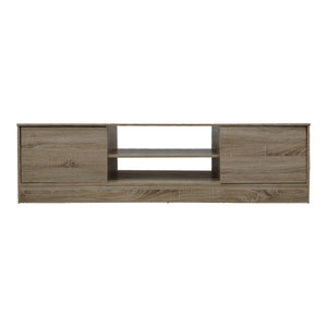 Έπιπλο τηλεόρασης Sasa  σε sonoma απόχρωση 150x35x41.5εκ - Pakobazaar