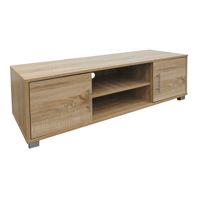 Έπιπλο τηλεόρασης Serank  σε sonoma απόχρωση 120x40x40εκ - Pakobazaar