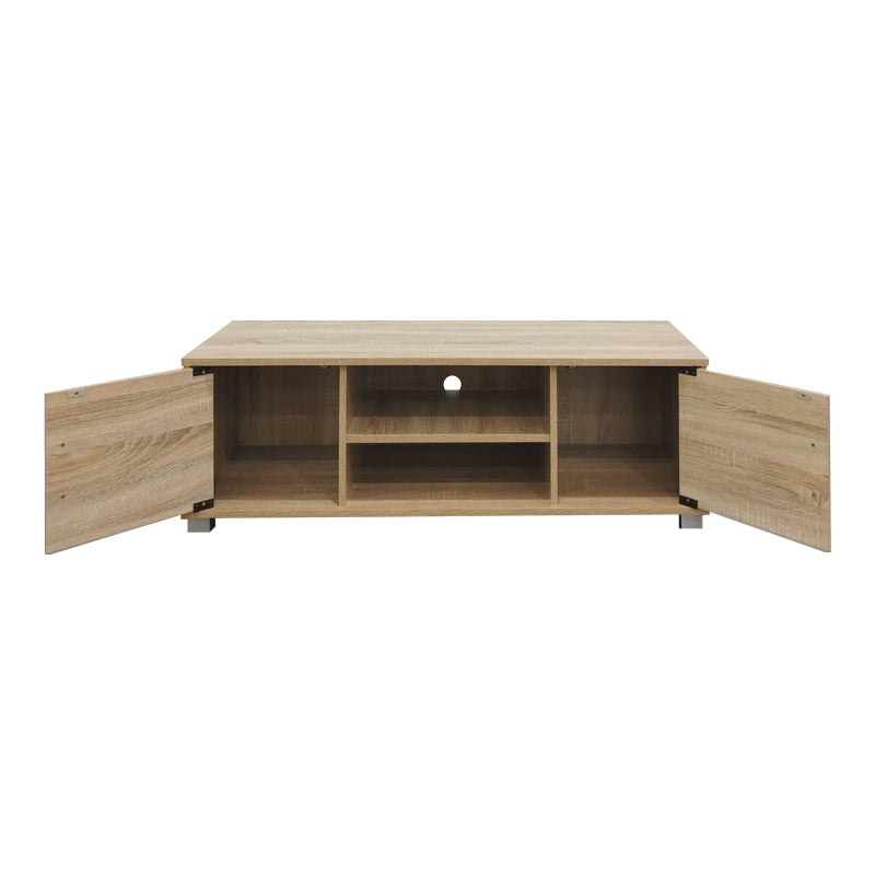 Έπιπλο τηλεόρασης Serank  σε sonoma απόχρωση 120x40x40εκ - Pakobazaar