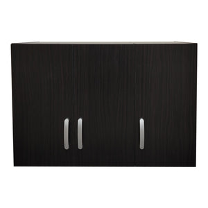 Πατάρι ντουλάπας τρίφυλλο Athos  σε wenge απόχρωση 90x41.5x60εκ - Pakobazaar
