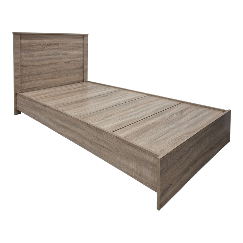 Κρεβάτι Athos  σε sonoma απόχρωση 90x190εκ - Pakobazaar