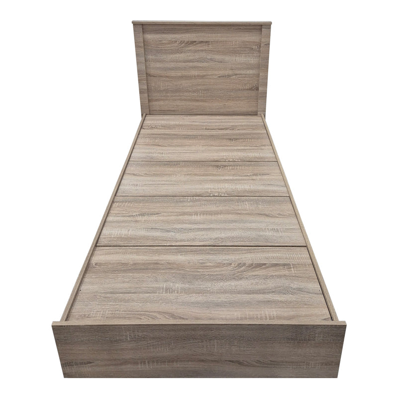 Κρεβάτι Athos  σε sonoma απόχρωση 90x190εκ - Pakobazaar