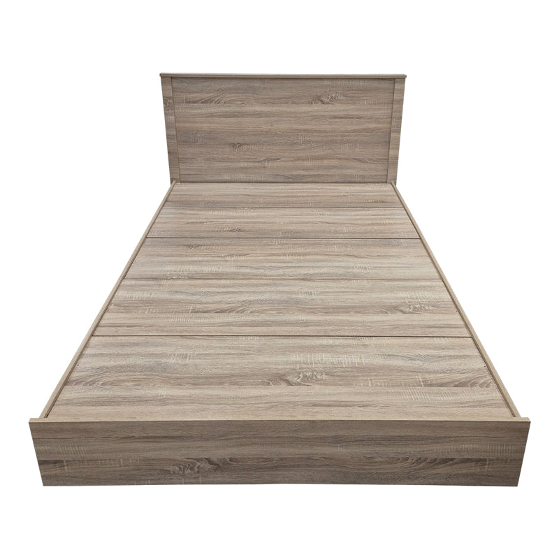 Κρεβάτι Athos  σε sonoma απόχρωση 140x200εκ - Pakobazaar