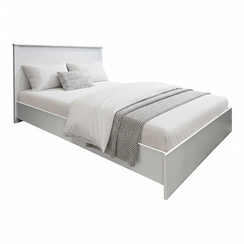 Κρεβάτι Athos  σε λευκή απόχρωση 140x200εκ - Pakobazaar