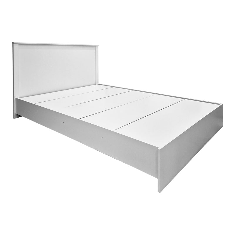 Κρεβάτι Athos  σε λευκή απόχρωση 140x200εκ - Pakobazaar