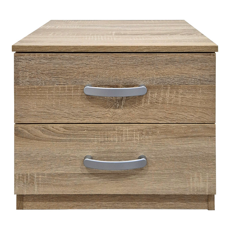 Κομοδίνο Athos  σε sonoma απόχρωση 48x40x41.5εκ - Pakobazaar