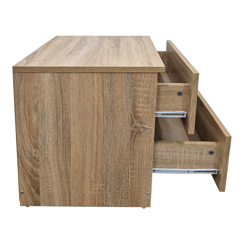 Κομοδίνο Athos  σε sonoma απόχρωση 48x40x41.5εκ - Pakobazaar