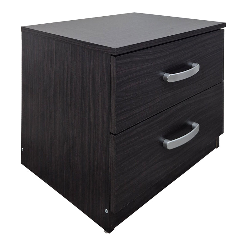 Κομοδίνο Athos  σε wenge απόχρωση 48x40x41.5εκ - Pakobazaar