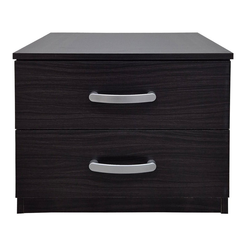 Κομοδίνο Athos  σε wenge απόχρωση 48x40x41.5εκ - Pakobazaar