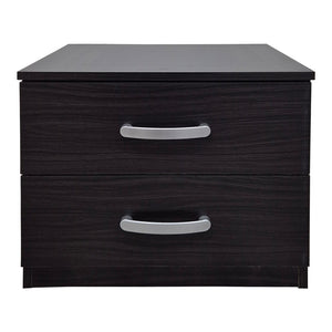 Κομοδίνο Athos  σε wenge απόχρωση 48x40x41.5εκ - Pakobazaar