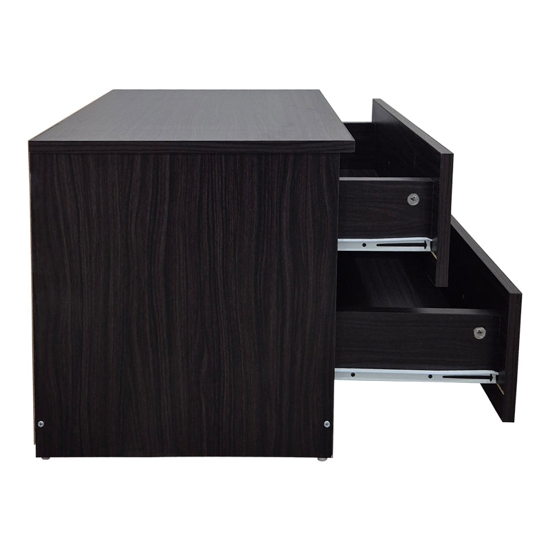 Κομοδίνο Athos  σε wenge απόχρωση 48x40x41.5εκ - Pakobazaar