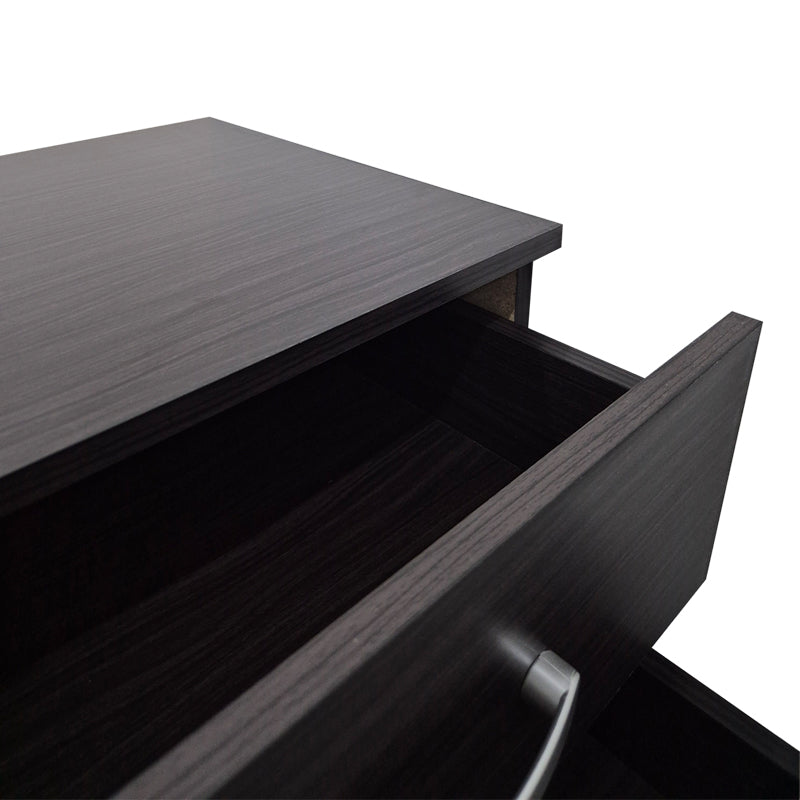 Κομοδίνο Athos  σε wenge απόχρωση 48x40x41.5εκ - Pakobazaar