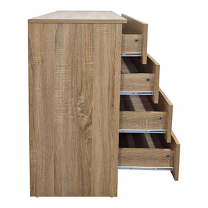 Συρταριέρα Athos  σε sonoma απόχρωση 80x40x79εκ - Pakobazaar