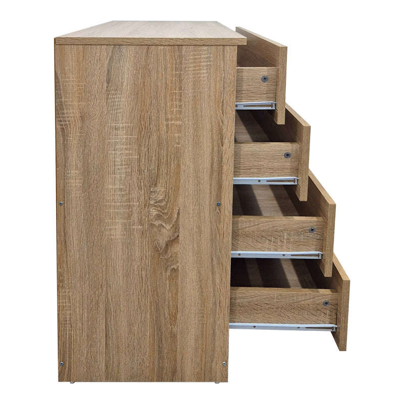 Συρταριέρα Athos  σε sonoma απόχρωση 80x40x79εκ - Pakobazaar