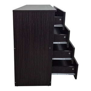 Συρταριέρα Athos  σε wenge απόχρωση 80x40x79εκ - Pakobazaar