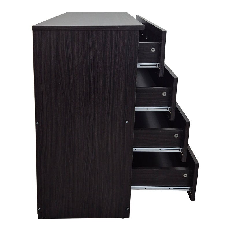 Συρταριέρα Athos  σε wenge απόχρωση 80x40x79εκ - Pakobazaar