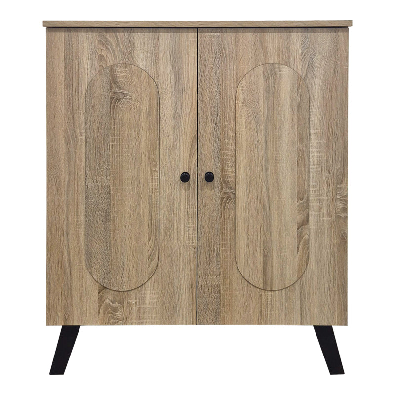 Παπουτσοθήκη-ντουλάπι Cathi  sonoma 80x34x95εκ - Pakobazaar