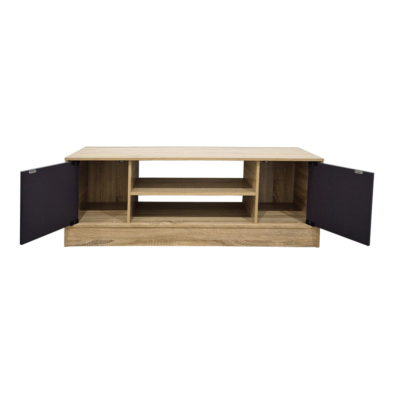 Έπιπλο τηλεόρασης Sasa  sonoma-ανθρακί 120x35x41.5εκ - Pakobazaar