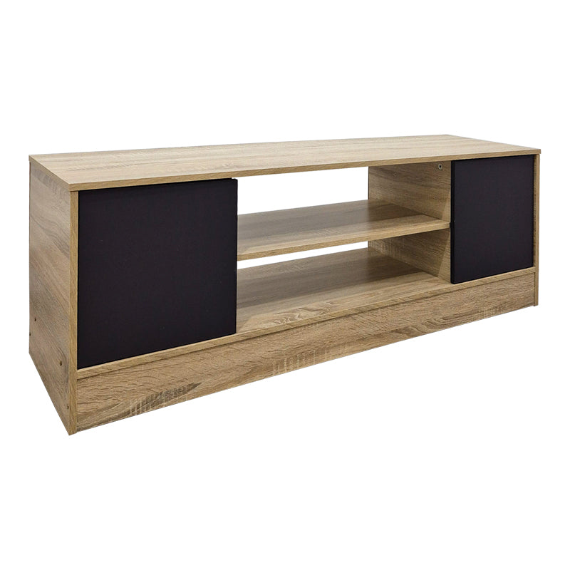 Έπιπλο τηλεόρασης Sasa  sonoma-ανθρακί 120x35x41.5εκ - Pakobazaar