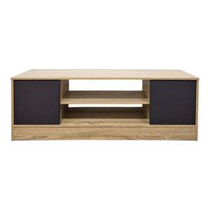 Έπιπλο τηλεόρασης Sasa  sonoma-ανθρακί 120x35x41.5εκ - Pakobazaar