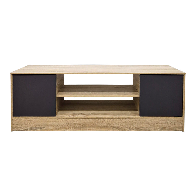 Έπιπλο τηλεόρασης Sasa  sonoma-ανθρακί 120x35x41.5εκ - Pakobazaar