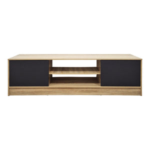 Έπιπλο τηλεόρασης Sasa  sonoma-ανθρακί 150x35x41.5εκ - Pakobazaar