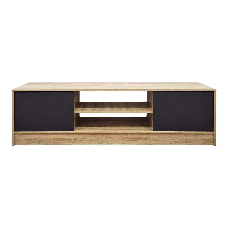 Έπιπλο τηλεόρασης Sasa  sonoma-ανθρακί 150x35x41.5εκ - Pakobazaar
