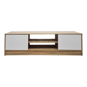 Έπιπλο τηλεόρασης Sasa  sonoma-λευκό 150x35x41.5εκ - Pakobazaar