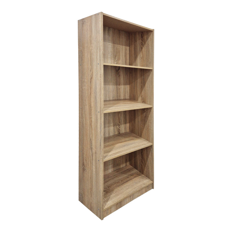 Βιβλιοθήκη Kendy  sonoma 60x30x167εκ - Pakobazaar