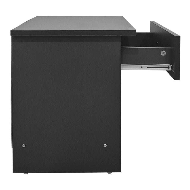 Κομοδίνο Bedy  ανθρακί 40x34x42εκ - Pakobazaar