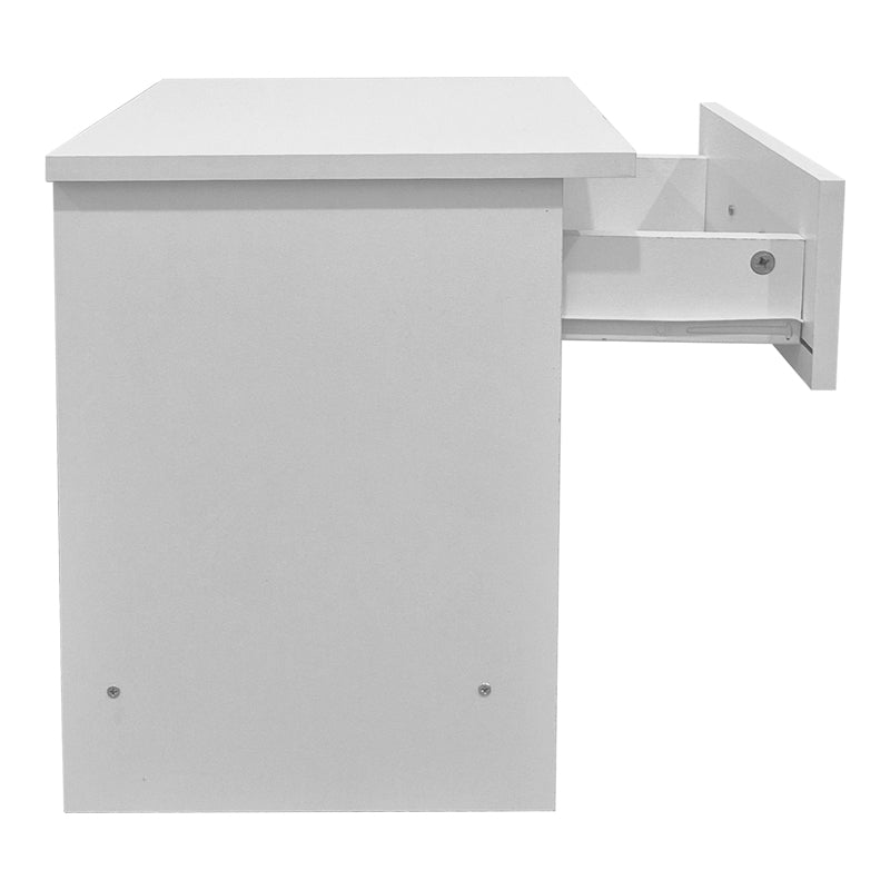 Κομοδίνο Bedy  λευκό 40x34x42εκ - Pakobazaar