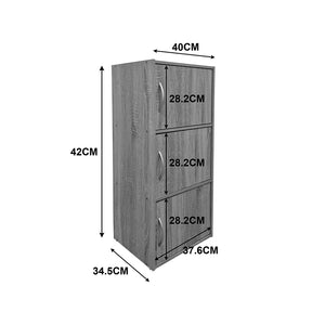 Ντουλάπι-στήλη Soline  sonoma 40x34.5x90.5εκ - Pakobazaar
