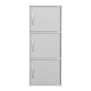 Ντουλάπι-στήλη Soline  λευκό 40x34.5x90.5εκ - Pakobazaar
