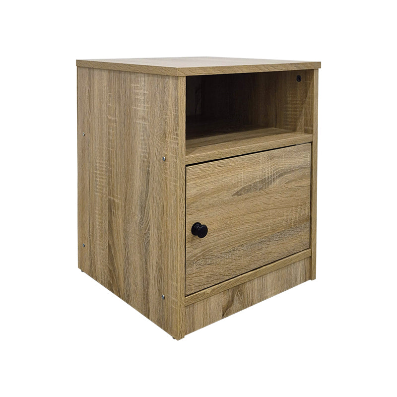 Κομοδίνο Lenea  sonoma 40x40x50εκ - Pakobazaar