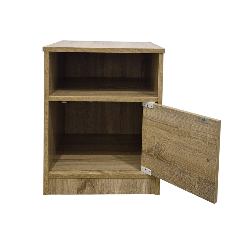 Κομοδίνο Lenea  sonoma 40x40x50εκ - Pakobazaar