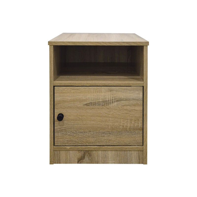 Κομοδίνο Lenea  sonoma 40x40x50εκ - Pakobazaar