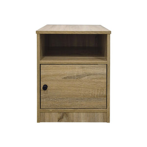Κομοδίνο Lenea  sonoma 40x40x50εκ - Pakobazaar